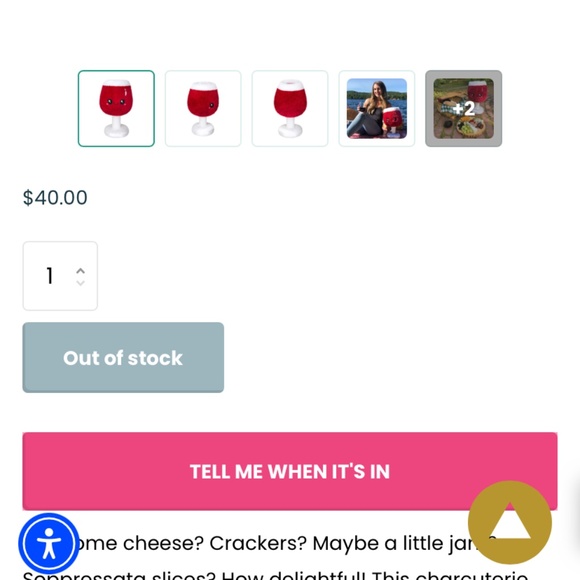 Wine Glass Squishable - Picture 3 of 7